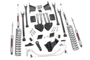 Ford F-250 Super Duty Suspension Lift Kit - Rough Country - 4-Link, No OVLD - '11-'14 Ford F-250 Super Duty Suspension Lift Kit - Rough Country - 4-Link, No OVLD - '11-'14